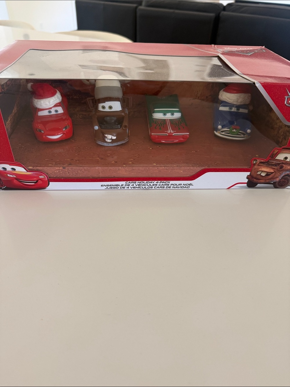 Disney cars holiday 4 pack new in box